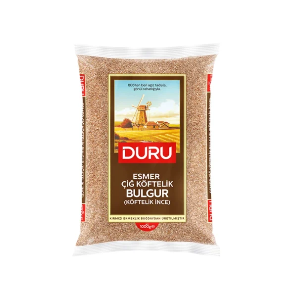Duru Esmer Çiğ Köftelik Bulgur (1000 gr)