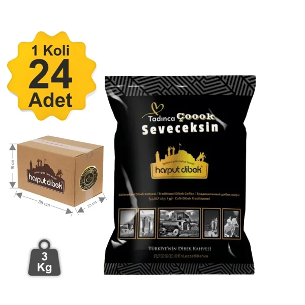 Harput Dibek 24 Adet Dibek Kahvesi 125g